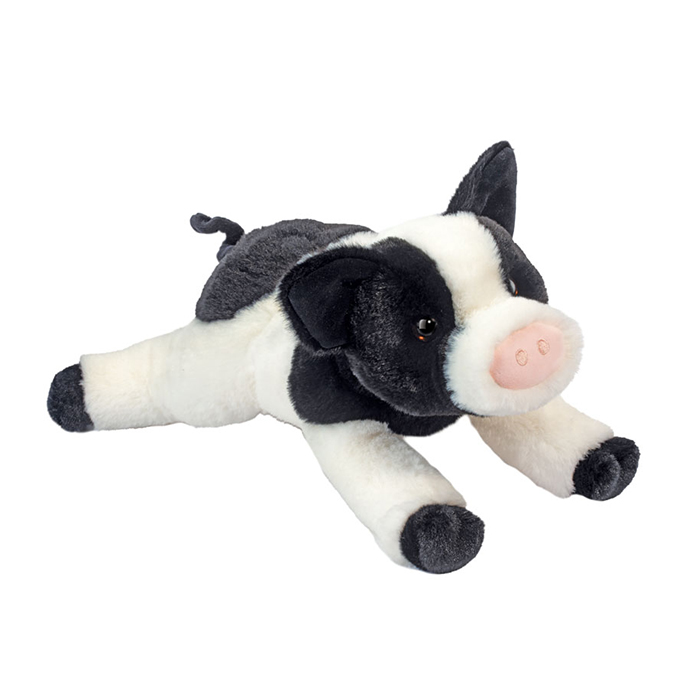 4593.jpg Ernie Black & White Pig Soft - Image 1